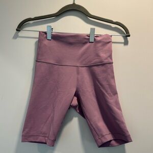 Lululemon wunder train biker short